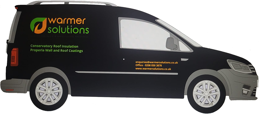 Warmer Solutions black service van